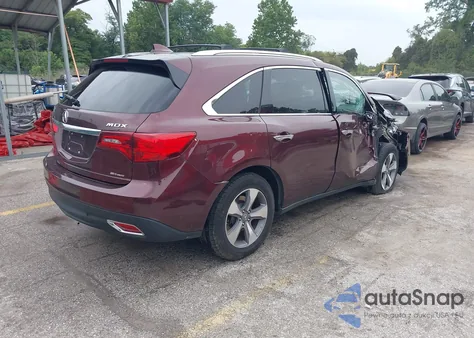 2016 Acura Mdx Acurawatch Plus Package z USA, uszkodzony, nr VIN 5FRYD4H22GB030888